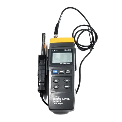 LUTRON SL-4013 Digital Sound Level Meter Auto Range Separate Probe AC Output