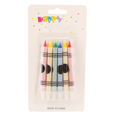 Wholesale Birthday Candles Black Birthday Candles Good Quality for Party