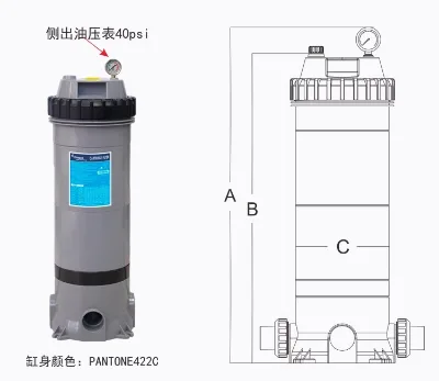 High Quality Swimming Pool Filter System Water Filter Paper & Cartridge Pool Pumps Essential for Clear Water