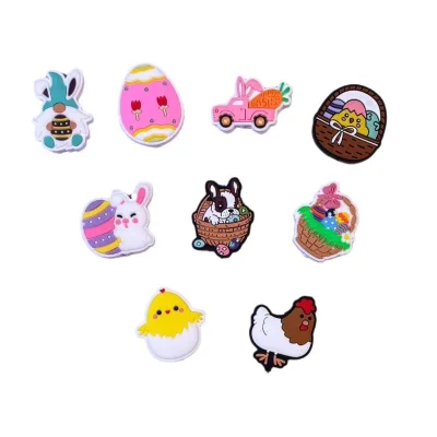 2024 New Easter custom BPA-free food grade silicone beads shape Safe Material bpa free silicone beads for baby