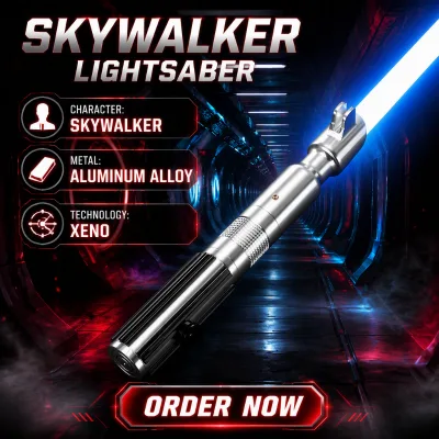 LGT on Sale Eco Metal EP 2 Anakin Lightsaber With Motion Control Custom Sound FX Saber for Collectors & Retailers