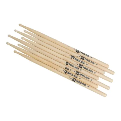 Wholesale Non Slip Drumsticks Kids Adult Practice Drum Stick Wood Color Drum Stick