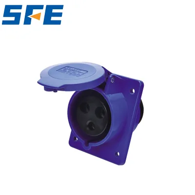 SFEHot Sells Straight Panel Mounted Industrial IP44&IP67 Female Socket&Electrical Socket Connector&Receptacle&Coupler