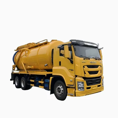 Sewer Cleaning Sucking Combined Jetting Truck