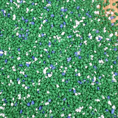 New Design Smooth River Stone Marble Multiple Color Styles Open Air Garden Interlocking Patchwork Flooring