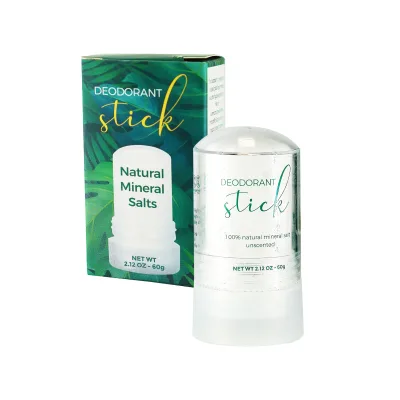 Postassium Alum Crystal Mineral Deodorant Stick Solid Antiperspirant Crystal Deodorant Stone