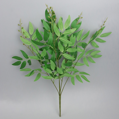 Faux Foliage Plants Silk Leaf Garland Artificial Willow Leaves for Home Christmas Decoration