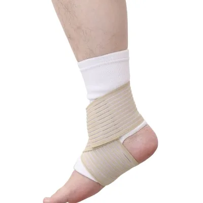 Wholesale Adjustable Ankle Support Brace Double Protecting Lace-up Ankle Protector