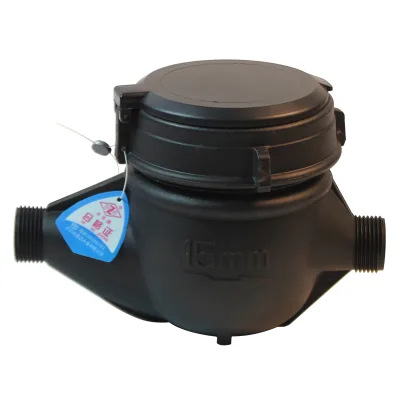 15mm 20mm Multi Jet Class B Plastic Nylon Body Cheap Water Meter