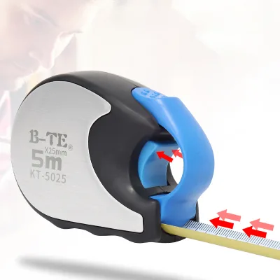 China Factory Wholesale Metric Clear Scale High Precision Stainless Steel Double-Sided Tape Drop-Off Ergonomic Handle Auto Lock