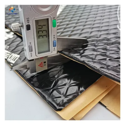 3.3mm Aluminum Foil Butyl Soundinsulation Material Noise Insulation Mat