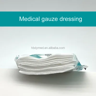 100% Cotton Sterile Medical Gauze Fabric CE Certified Factory Wholesale Soft High Quality Low Price Double Gauze Twill Fabric