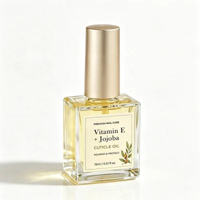 Vitamin E Jojoba Nail Care Oil Professional Salon Cuticle Care Nourishing Moisturizing Natural Beauty