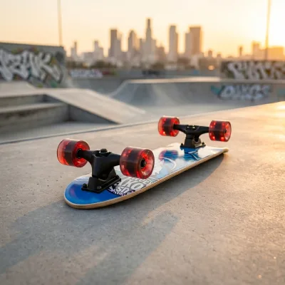 Foxen HS-F-38 Factory Customized Durable Rocket Board Complete Cruiser Deck with Maple 9.5 Inch and Cx4 Truck