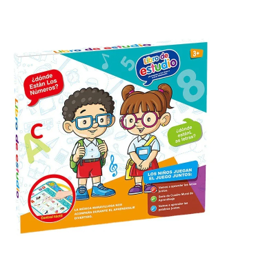 Premium Interactive Spanish-English Bilingual Plastic Reading Machine Musical Toy Features for Toddlers' Educational Language