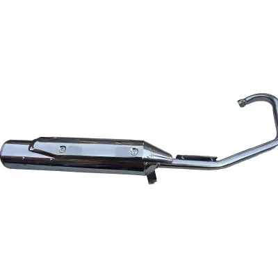 Factory Quality Upgraded Motorcycle Spare Parts Exhaust Pipe YBR125 Scooter Exhaust Pipe Fits for YBR 125