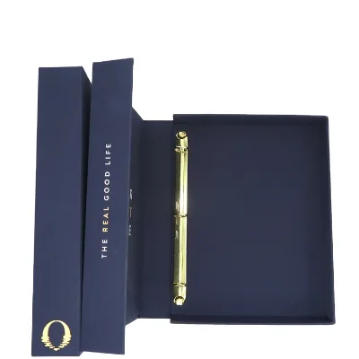 2/3 Ring Binder Paper Folder with Magnetic Flip Binder-040 Colorful CN;GUA Hongji Luxury