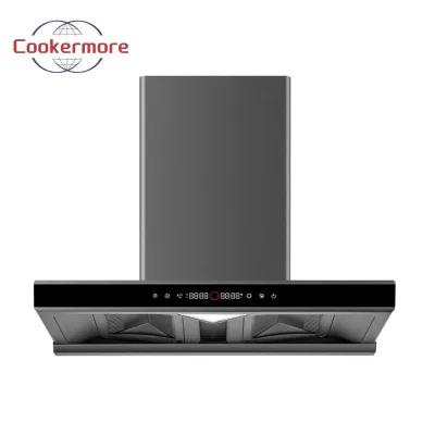 OEM ODM Factory Direct Sale T-Type Cooktop Low MOQ 50pcs Custom Logo Available Range Hood