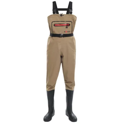 New Durable Nylon Half Body Underwater Pants Thickened Waterproof Lightweight Water Pants Catching Fishing Wader Pants