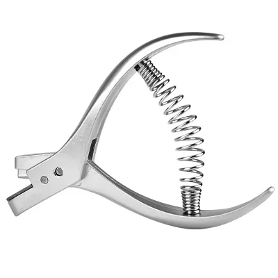 U-shaped Handheld Hole Garment Pattern Notcher Punch Pliers Leather Punch Tool
