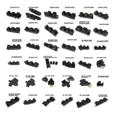 High Quality Right Drive Power Window Switch 37990-84F20-P4Z New Condition Window Lifter Switch for Suzuki