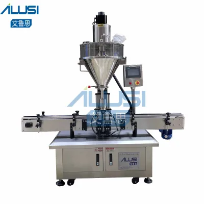 Screw Spice Coffee Powder Filling Machine Dry Powder Filling Packing Machine Bottle Filling Machine Milk Powder Plastic