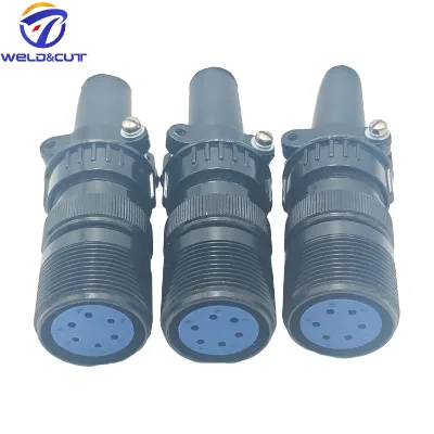 6 Pin Plug Male and Female Welding Accessories
