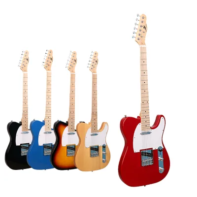 China Factory Hot Sale Electric Guitar Professional Musical Instrument Adult Guitar High Quality 6-string Electric Guitar