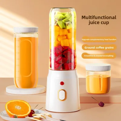 Cross-border New Portable Rechargeable Small Supplementary Food Ice Crushing Household Multi-function Juicer Cup Automatic