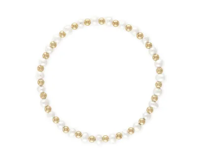 Beadsnice Natural Pearl Beads Bracelet 14k Gold Filled
