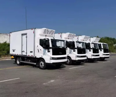 Hot-selling New BYD T5 (151kWh) Pure Electric Refrigerated Truck, Freezer Truck for Fresh Food, Seafood, and Meat