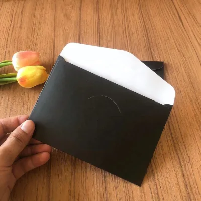 High Quality Custom Large Paper Envelope Jewelry Invitation Wedding Paper Envelope for Card