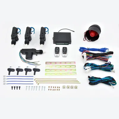 Car Central Lock Alarm High Tech 1 Way Alarm Cebtral Locking Best Anti Theft Security Car Alarms System 24v for Car
