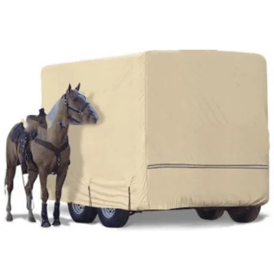 Custom Non-woven Protective Cover for Horse Trailer Pull Horse Trailer Covers