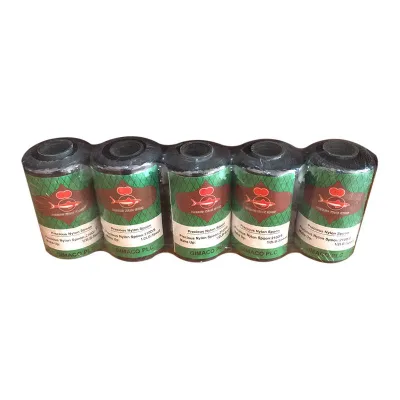HT Black 210D/9 High Strength Eco-Friendly Nylon Twisted Fishing Twine Abrasion Chemical Resistant Diameter 0.1-2.5mm ISO9001