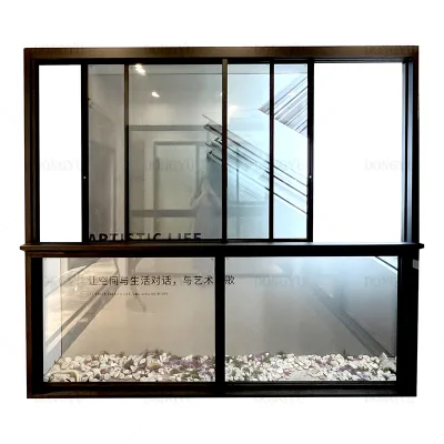 New Design Customized Aluminium Windows With Mosquito Net Aluminium Silding Window Double Casement Sash Windows