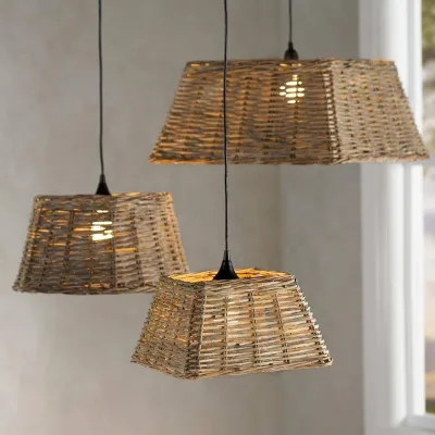 Best Seller Bamboo Pendant Lights Vintage Pendant Lamp for Hotel and Home Hanging Lighting