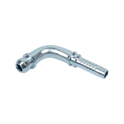 22611 D-Type Carbon Steel Hydraulic Clamp Type Pipe Fitting British Pointed Head Rust-Proof Hydraulic Hose Crimp Joint 1 Year