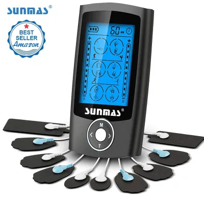 Customized 24 Massage Modes Neck Back Leg Body Pain Relief Therapy Device EMS Muscle Stimulator TENS Unit