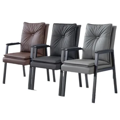 K Modern Home Office Chair Set - Ergonomic Computer Chair with Lumbar Support for Work & Leisure