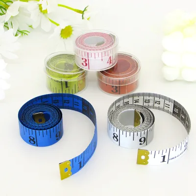High Quality Sewing Retractable Body Measuring Tape 150 cm 60Inch Tailor Fabric Small Tape Measure