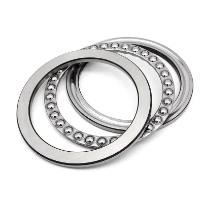 Hot Sale Thrust Ball Bearing 51200 51201 51202 51203 51204 Single Direction Thrust Bearing High Pressure in Stock OEM Available