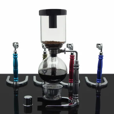 Wholesale Eco-Friendly High Borosilicate Glass Siphon Drip Coffee Maker Classic & Modern Design for Coffee & Tea Sets