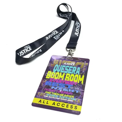 Low MOQ PVC RFID Hotel Business Access Card with Lanyard Customizable Size & Color Waterproof