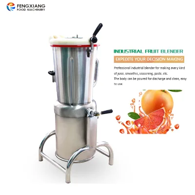 Factory Supply Industrial Fruits Juicer Blender Making Machine Smoothie Variable Speed Electric 220V Engine Stainless Steel 304