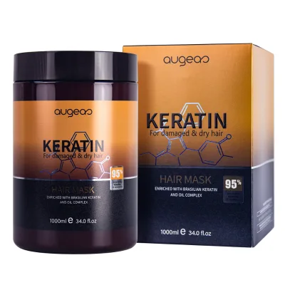 Professional Salon Repair Hair Mask for Dry Dyed Damaged Frizzy Hair Nourish Hair Shine Smooth