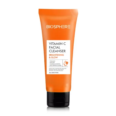 Daily Gentle Cleaning Private Label Hydrating Anti Acne Organic Vitamin C Face Washing Brightening Glow Facial Cleanser