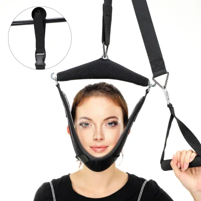 Fitease Home Hanging Neck Traction Belt Orthopedic Cervical Traction Device Chiropractic Neck Correction Stretcher Neck Support