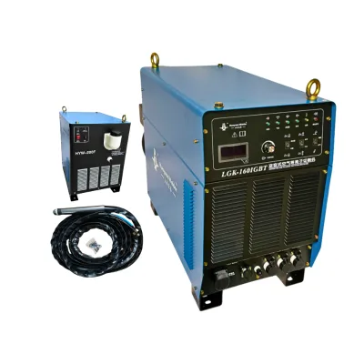 LGK-160 IGBT 160A 100% Duty Cycle CE Certified Plasma Cutter 8m Cable Aluminum Steel Construction Welding Industries New
