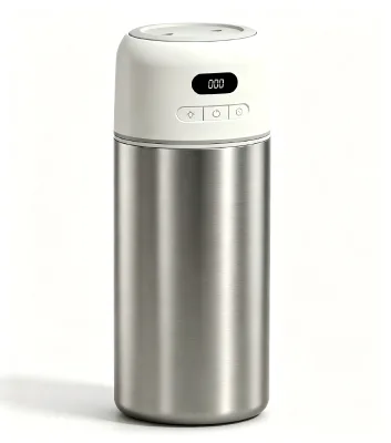 OEM 304 Stainless Steel Ultrasonic Humidifier Oxygen Bar Humidistat 800ml Capacity Dual Spray Timer Function for Bedroom Car